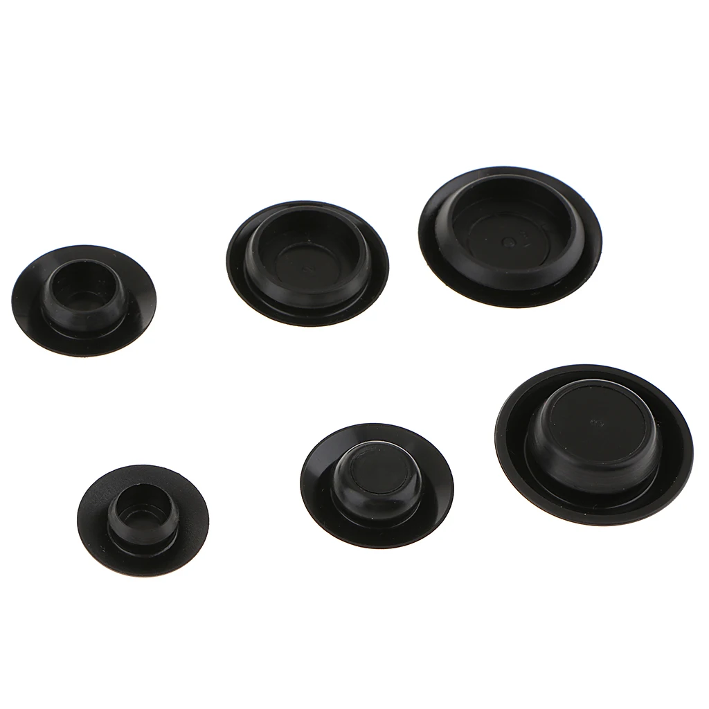 Rubber Snap in Blanking Plug 305 Piece Plastic Hole Bungs Car Body Stopper Trim Kit for General Auto Repair