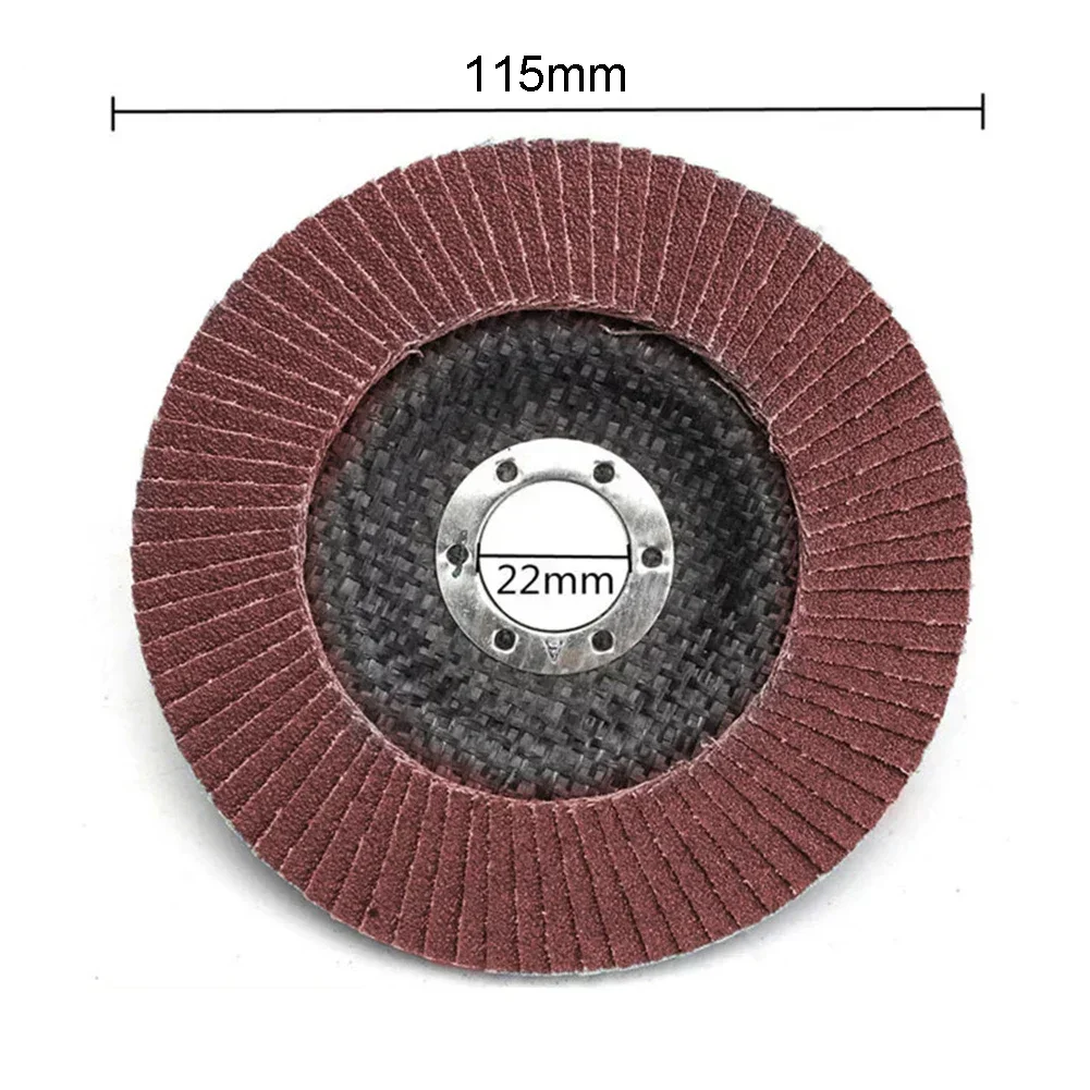 1 pz dischi lamellari piatti 115mm mole taglio del legno acciaio al carbonio per smerigliatrice angolare disco abrasivo strumento abrasivo