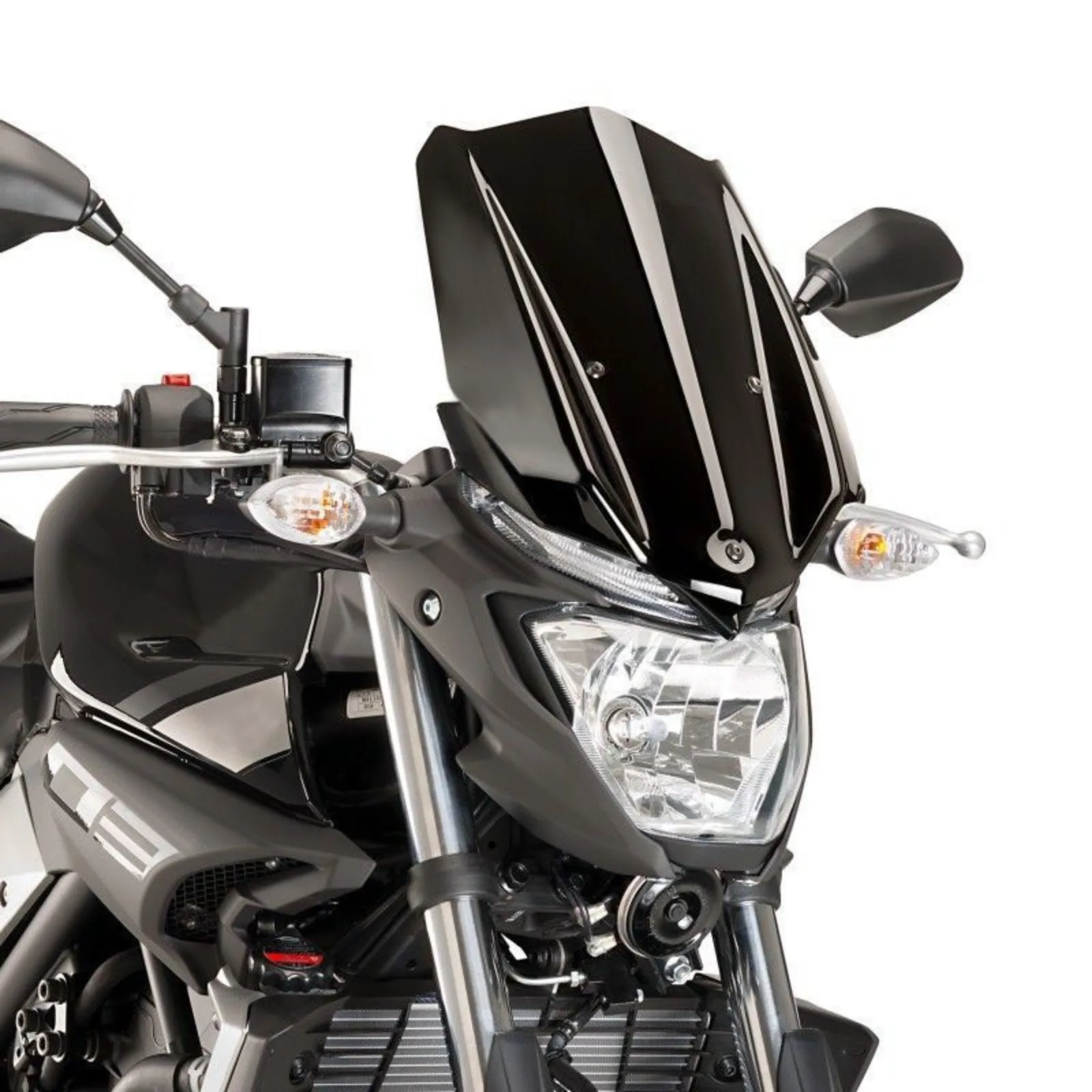 Protector de parabrisas apto para YAMAHA FZ25/MT-25 FZ03/MT-03 2016-2019