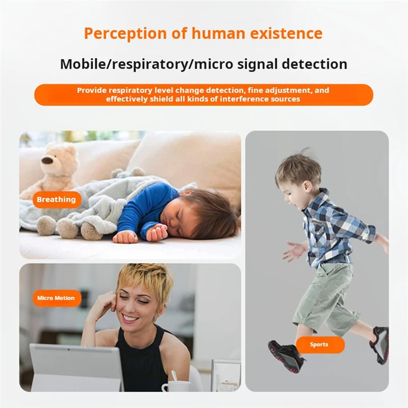 M13K-Smart Wireless 10A Switch With 24Ghz Millimeter Wave Presence Sensor-High-Precision Radar Detection