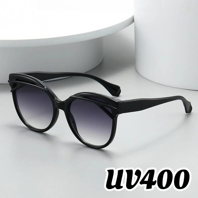 

New Oversized Oval Sunglasses for Men Trendy Street Style Shades for Women UV-Protective Eyewear for Outdoor Activities