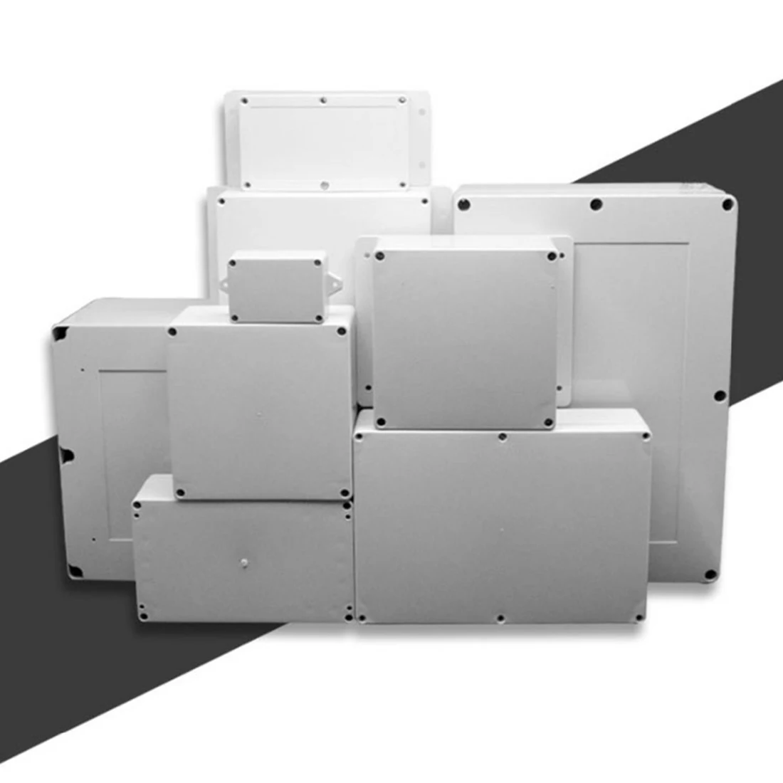 Security Monitoring Waterproof Box Plastic Enclosure F Type Junction Box 83*81*56mm