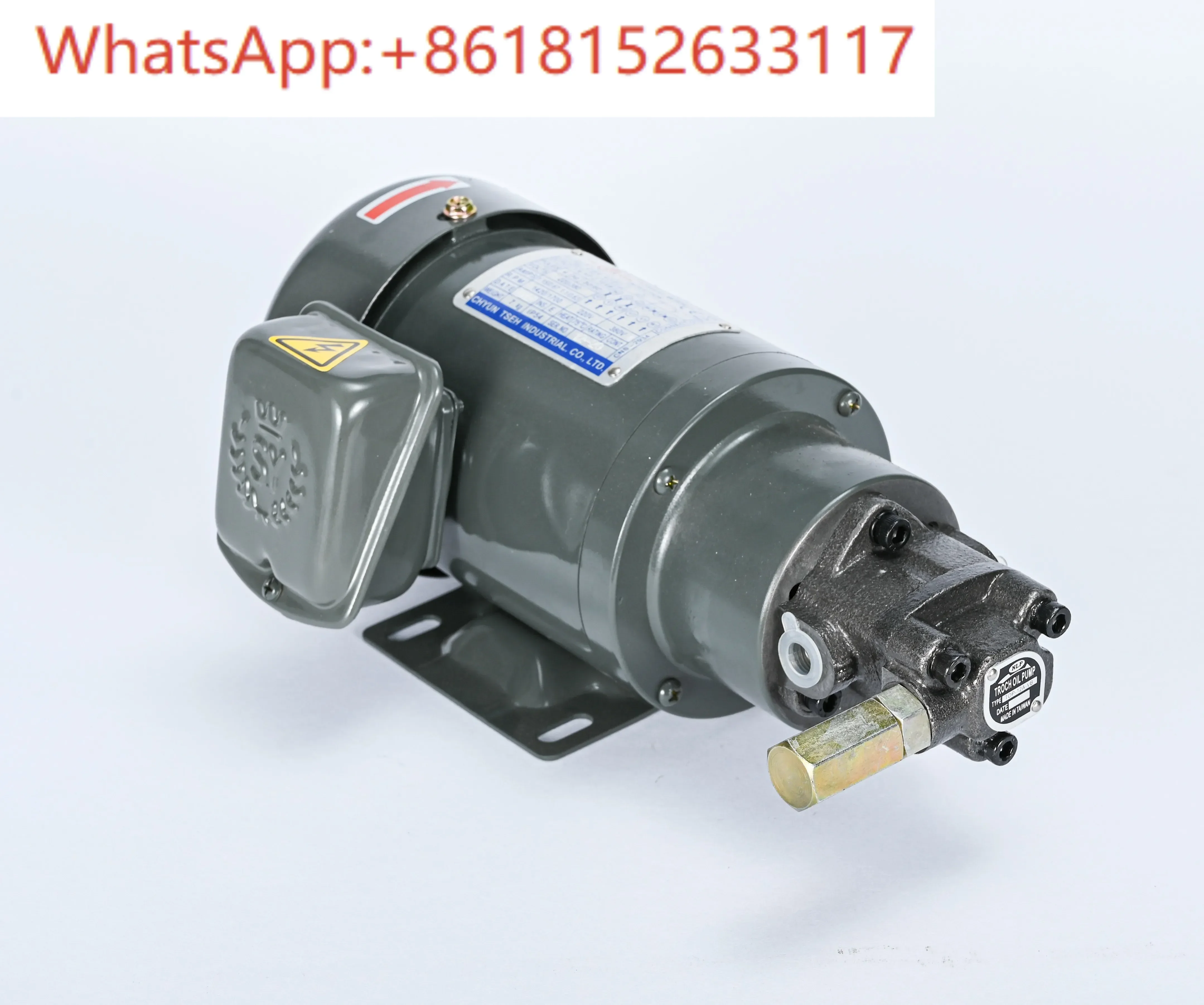 12A13A محرك مضخة زيت تشحيم ضخ صامت كبير شفط مضخة زيت مثلثة 220 فولت/380 فولت