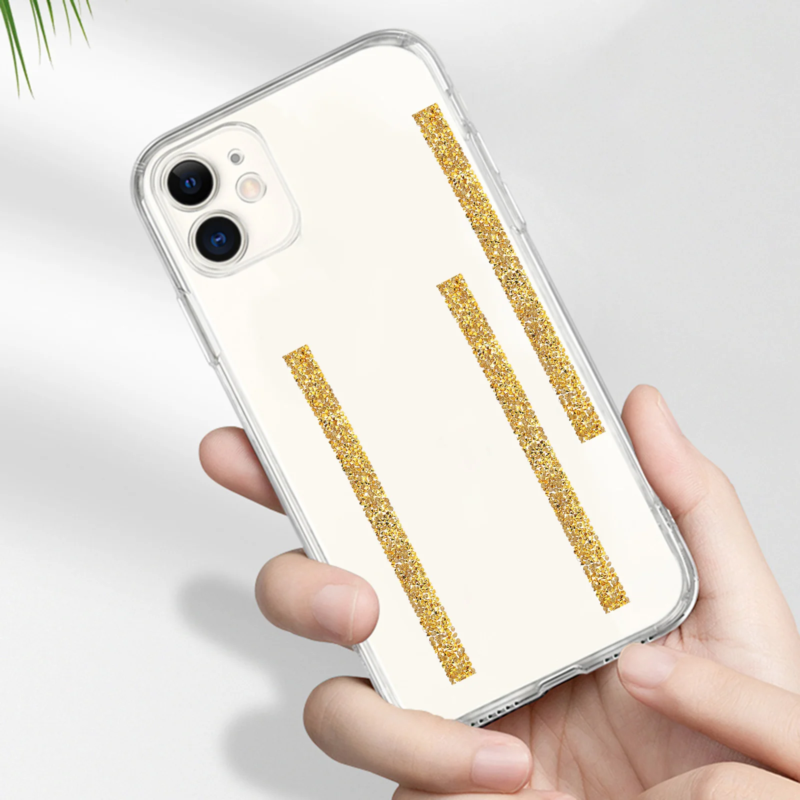 

2 Packs Drilling Band Decorative Ribbon Rhinestone Hot Melt Adhesive Strap For Costume Accessories Glitter Trim Elastic Roll