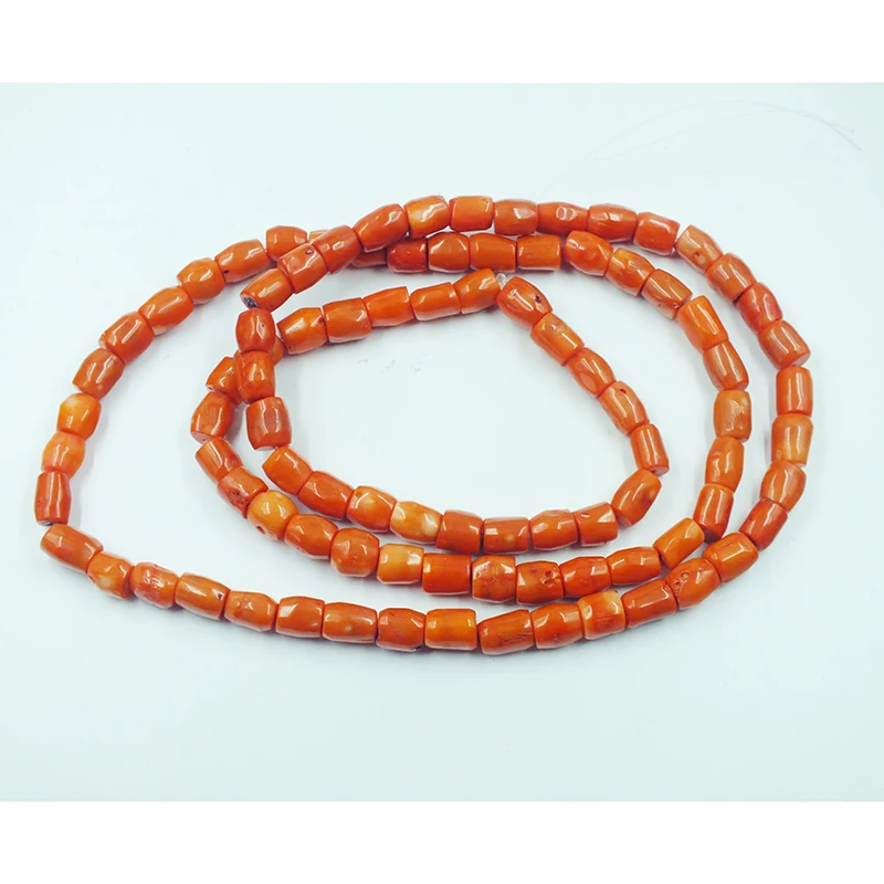 120CM  10-12MM orange natural coral loose beads. DIY necklace/bracelet accessories