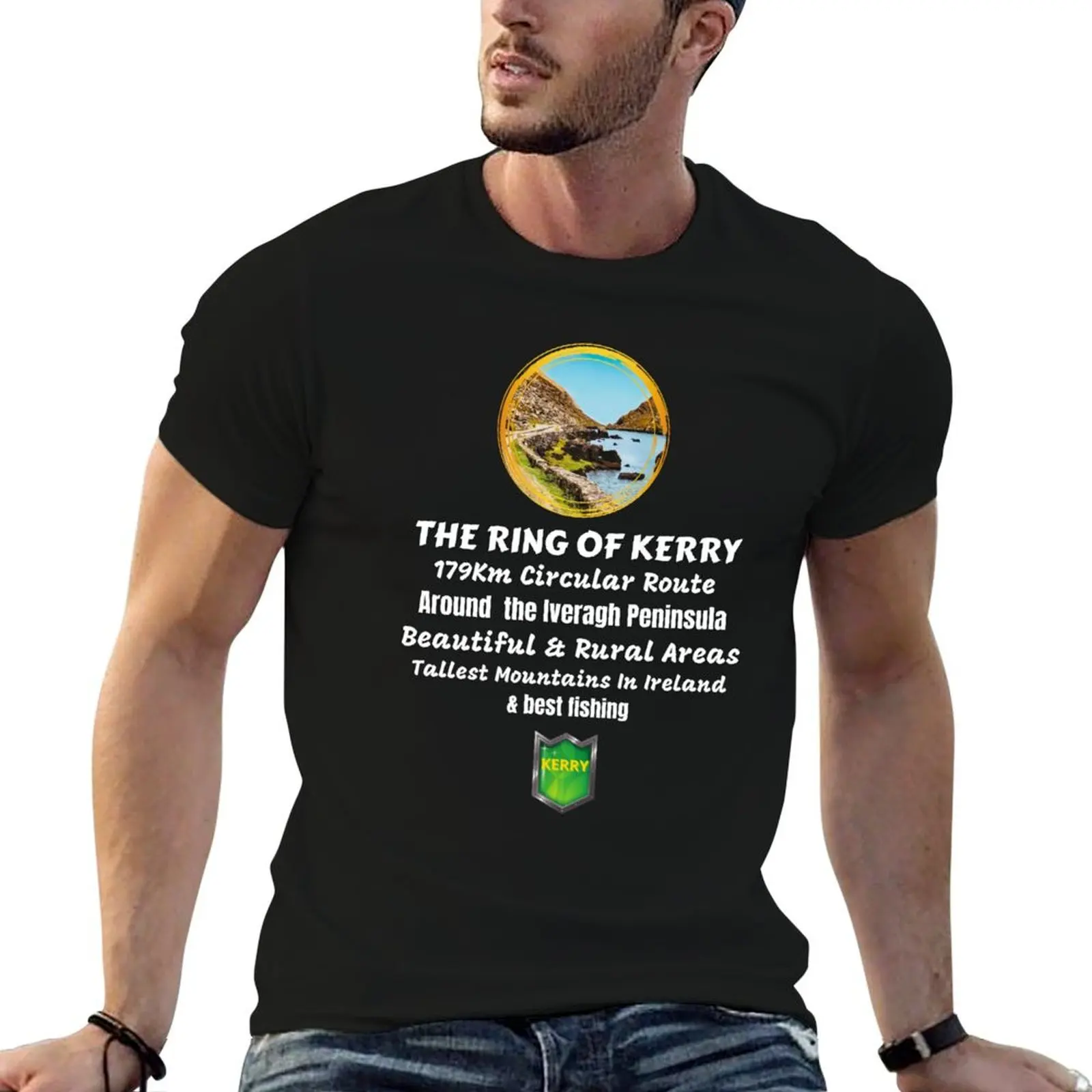 The Ring Of Kerry Ireland T-Shirt Halloween Casual T-Shirt