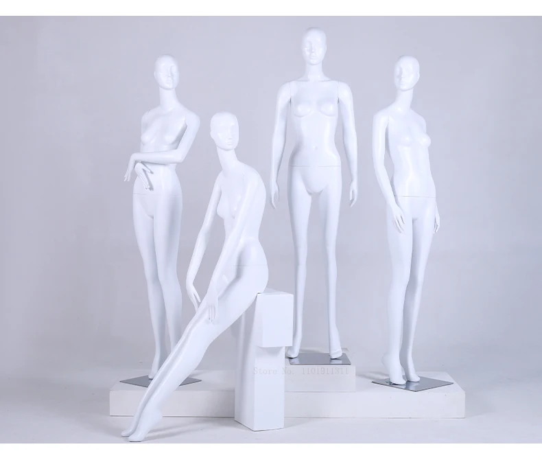 Fashionable New Women Mannequin White Model Full Body Factory Direct Sell