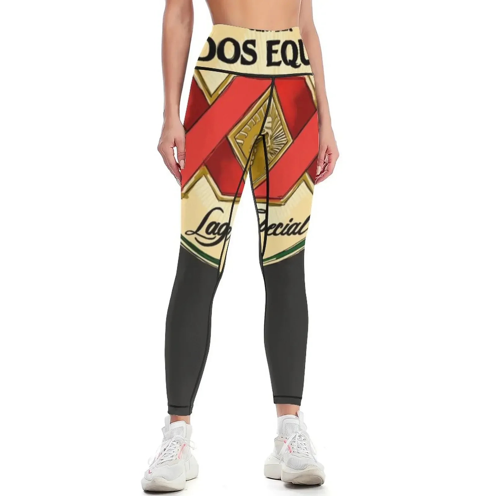 

Dos equis XX POP Classic T-Shirt Leggings legging push up flared active wear Fitness clothing Womens Leggings