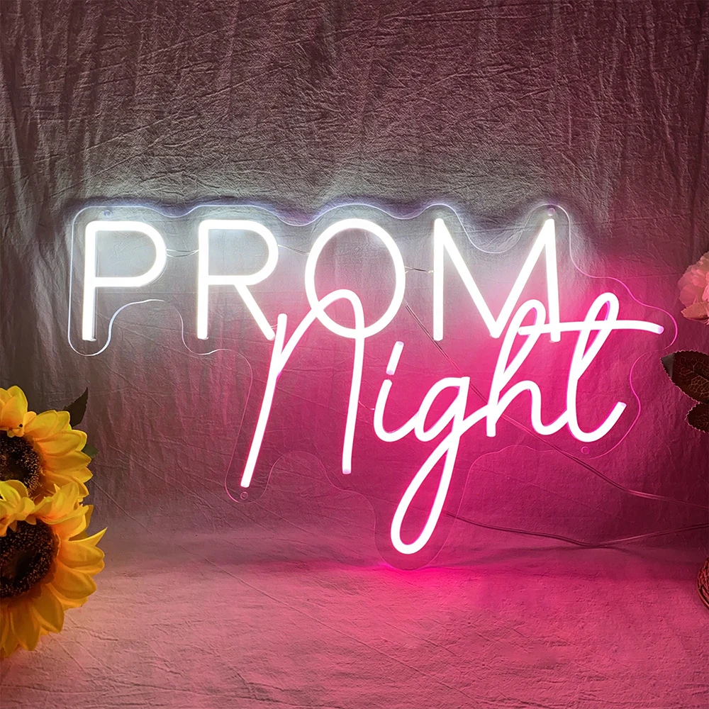 

Prom Night Neon Sign Handmade Custom Prom Decor Neon Light Congrats Grad Dance Party Decoration Led Light Personalized Gifts