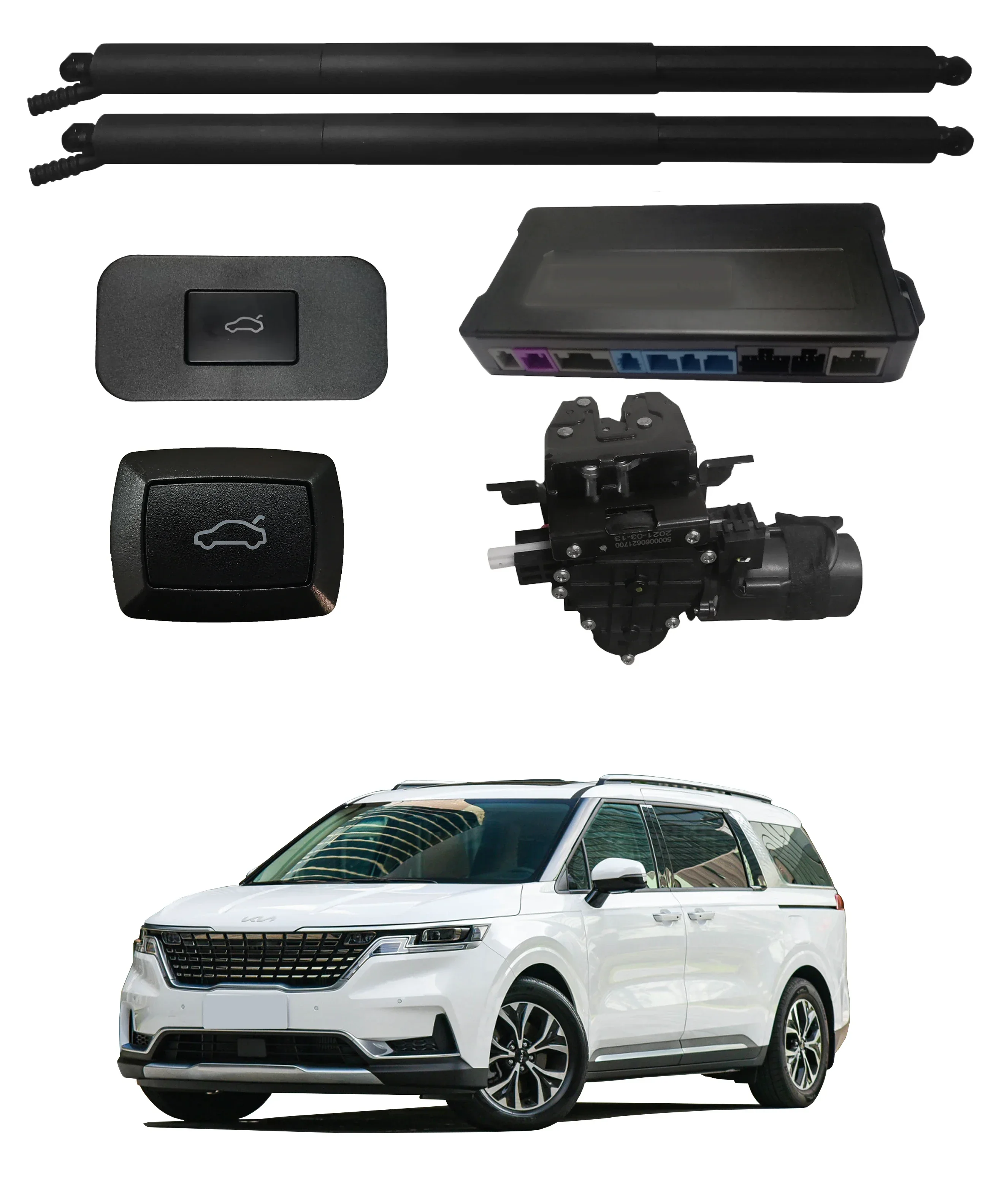 Automatic Tailgate Lifter installed Electric Tailgate & Kick Boot Access System for Kia Carnival 2021+ Trunk Door Lifter