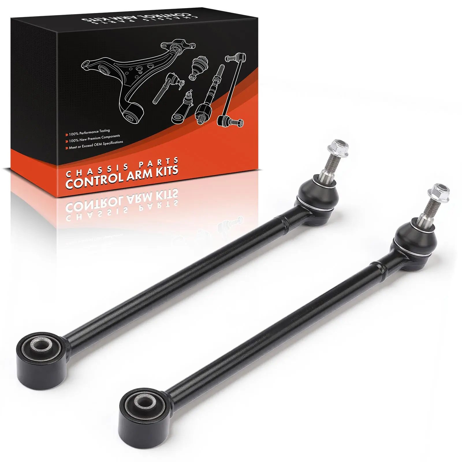 A-Premium 2x Rear Lower Forward Lateral Arm and Ball Joint Assembly for Lexus LS430 2001-2006
