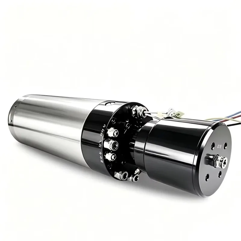 ER32 CNC Spindle Motor 5.5kW 24000rpm Water Cooling High Rigidity High Dynamic Balance Stable Operation Continuous
