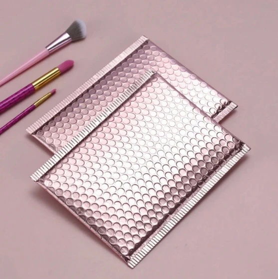 Sac à bulles en Film extrudé Rose Gold Co, emballage de Transport Express, sac de rangement étanche et résistant à la pression, 20 pièces/paquet