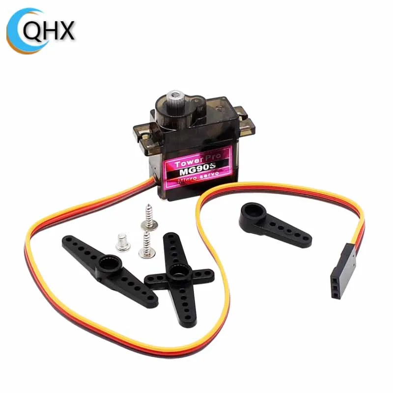 MG90S Classic Servo Metal Gear 450 Helicopter Fixed Wing Model Remote Control Aircraft Vehicle and Vessel Model Robot Module