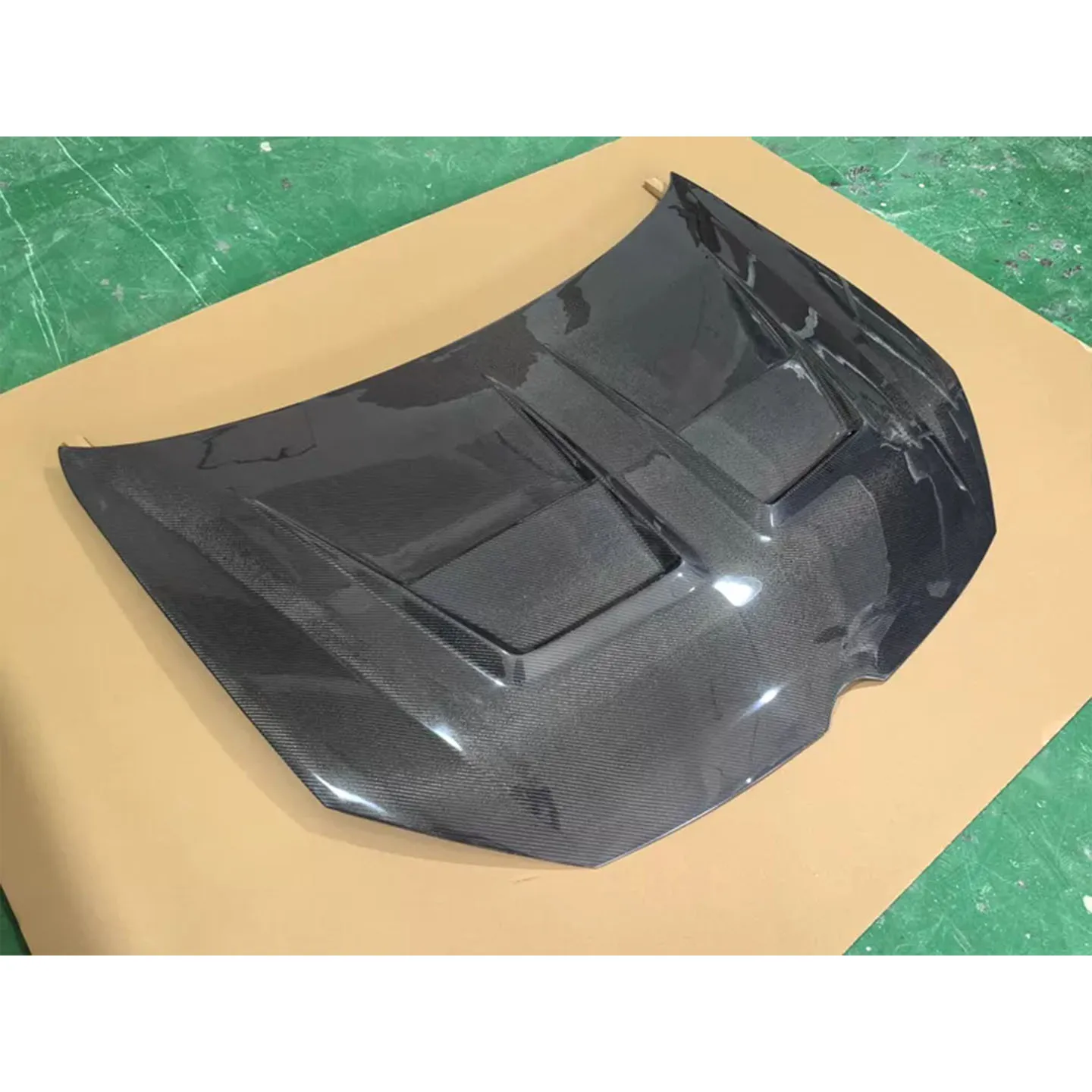 Real Carbon Fiber N-Style Engine Hood Bonnet for Golf 6 MK6 GTI R R20 2009-2013 Front Bumper Hood Cover Car Body Kits - view 4
