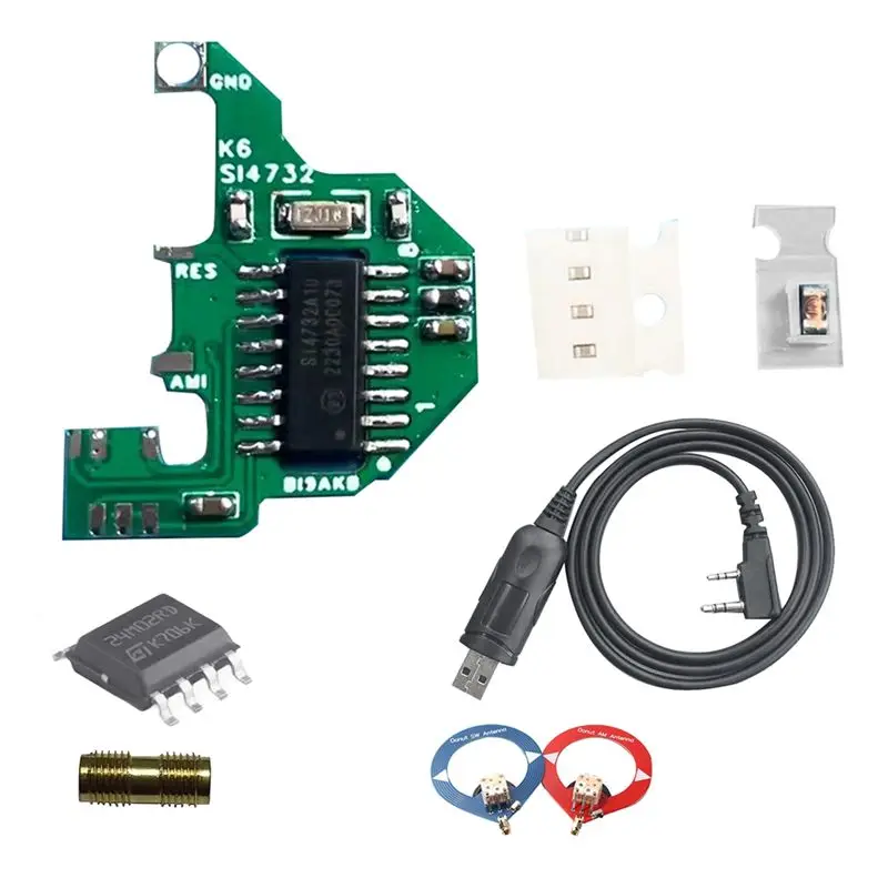 abkq-si4732-module-2xdonut-antenna-usb-programming-cable-shortwave-modification-module-fpc-version-for-quansheng-uv-k5-uv-k6