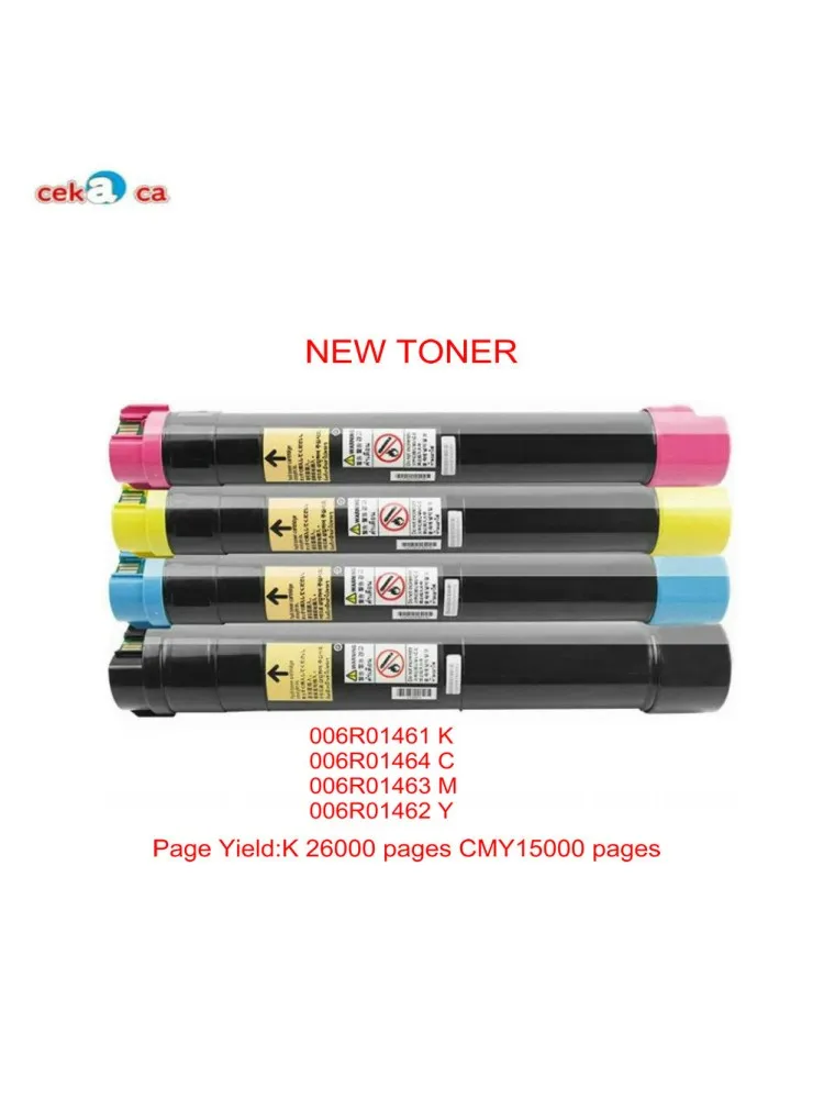 حبر متوافق مع زيروكس 006 XEROX 006R01461 006R01464 006R01463 006R01462  C M Y K خرطوشة الحبر