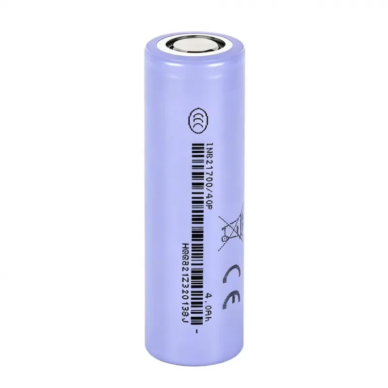 New 10PCS 21700‑40P 4000mAh Flat‑Top Rechargeable Lithium‑ion Battery For EVE 50A High Power Cell
