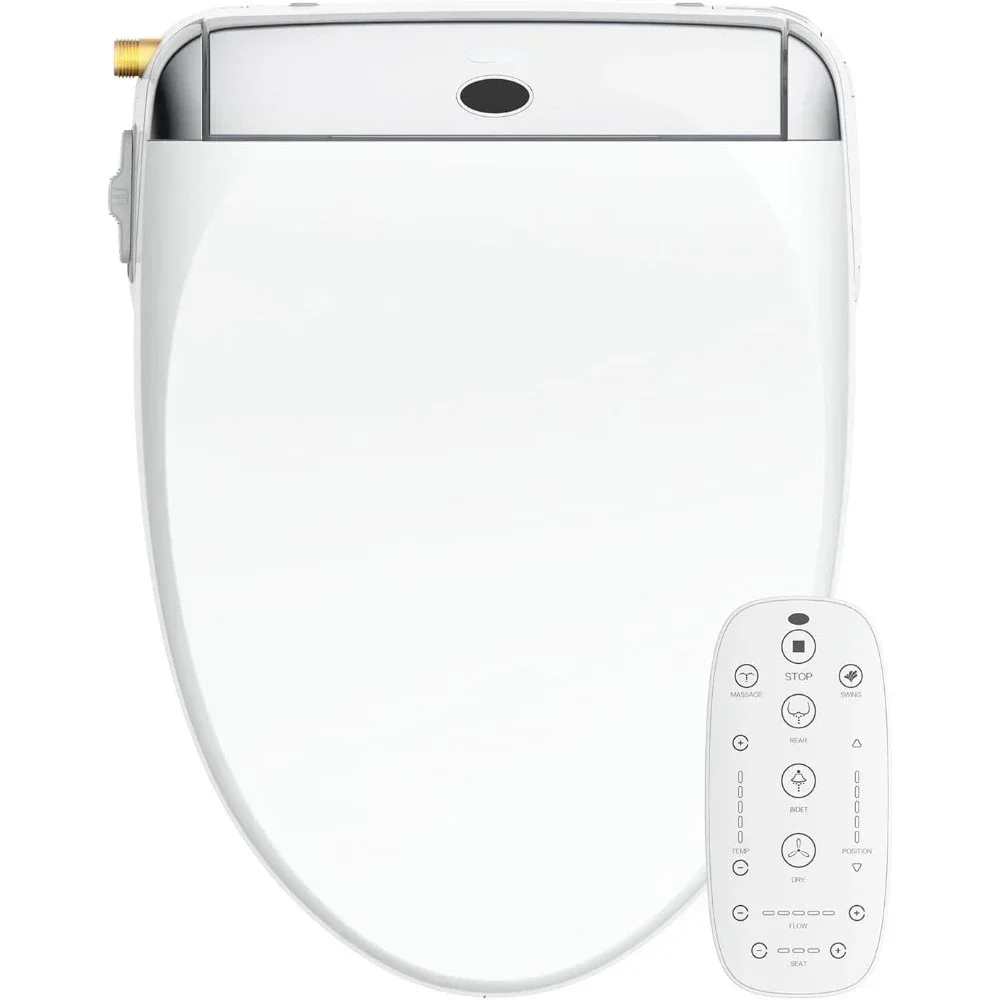 

Cross-borderSmart Bidet Toilet Seat With Wireless Remote And Side Panel, Multiple Spray Modes, Adjustable Heated Seat