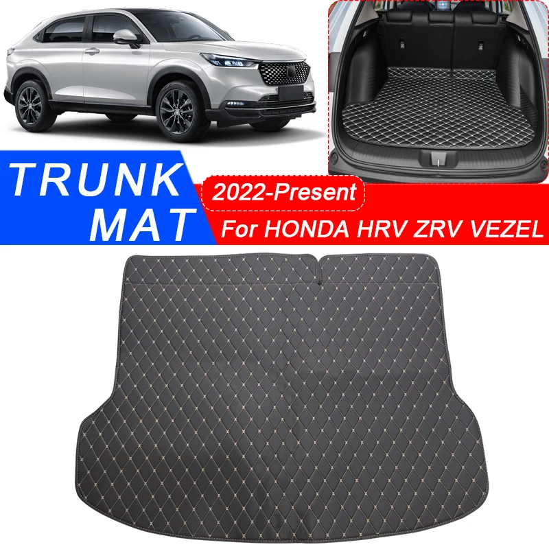 

Car Trunk Main Mats For Honda HRV ZRV VEZEL 2022-2025 Waterproof Anti Scratch Non-slip Protect Internal Cover Auto Accessory