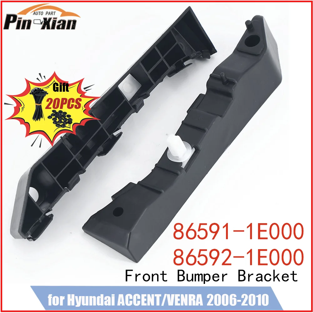 

for Hyundai ACCENT/VENRA 2006-2010 Front Bumper Bracket Holder Car Accessories 865911E000 865921E000 Bracket Mount Replacement