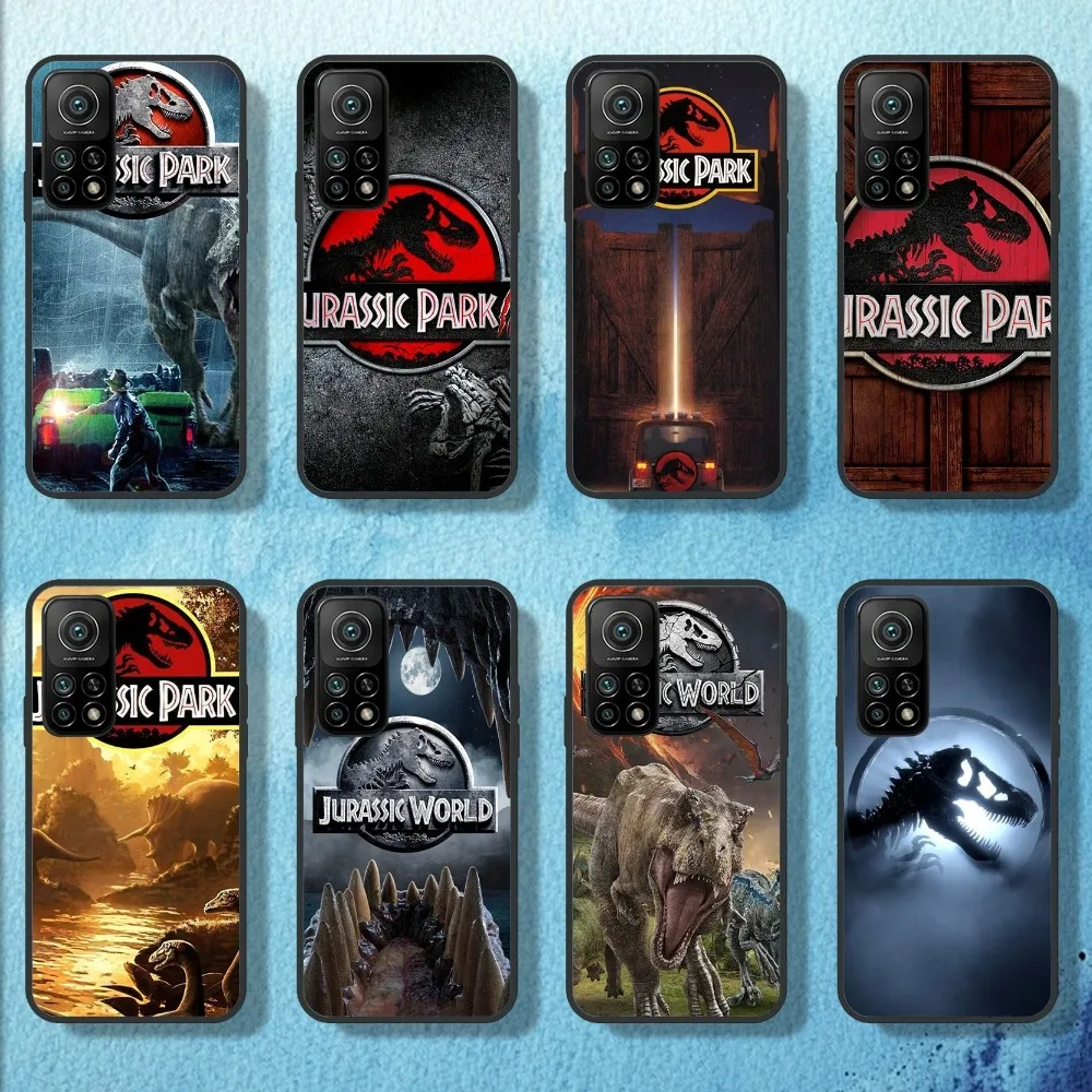 Film J-Jurassic P-Park Phone Case For Samsung Galaxy S21 S22 S23 S24 Ultra S20 Lite S30 Note Black Shell