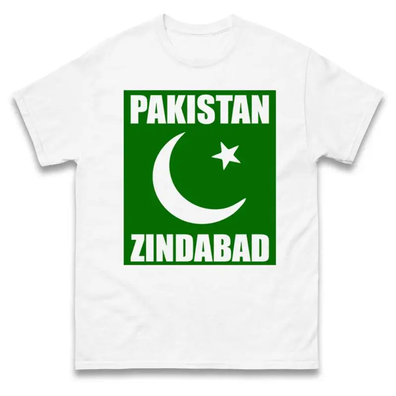 Pakistan Zindabad Pakistanische Flagge T-Shirt Unabhängigkeitstag Patriotisches Top