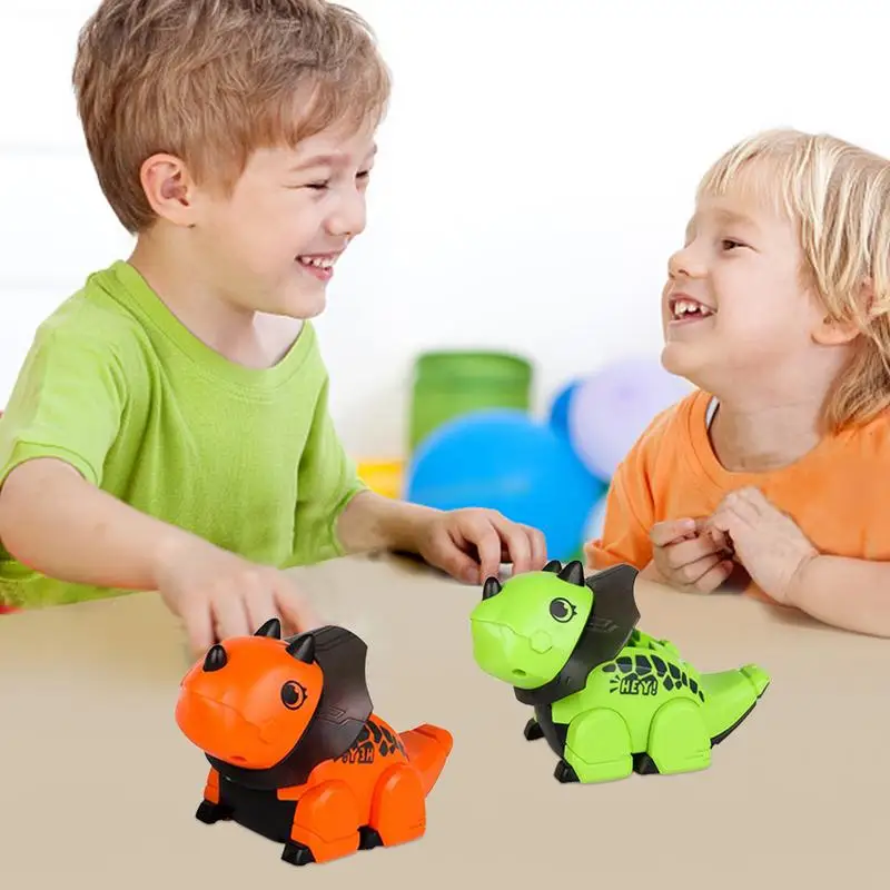 Walking Dinosaur Toys For Kid Handmade Lines-track Dinosaur Toy Educational Walking Animal Figure With Music For Kid Children