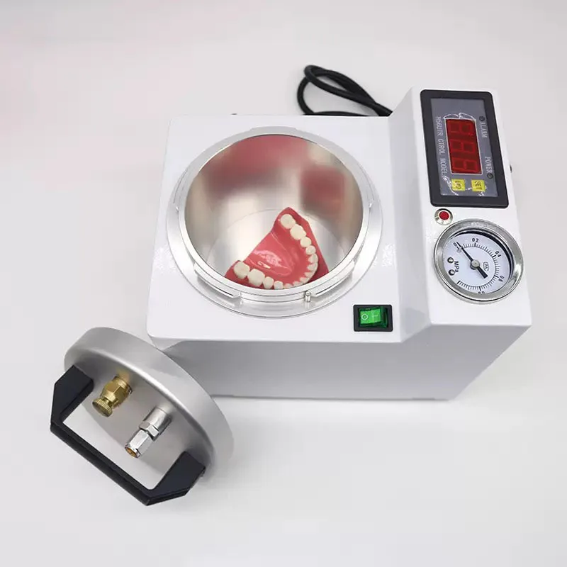 110/220V Dental Pressure Aggregator Portable Denture Injection Molding Boiling Pressure Polymerizer
