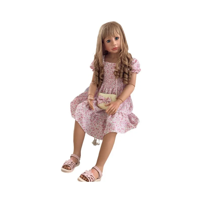 120 cm Bambini grandi 5-6 anni Ragazza bambola Centro commerciale Creativo Ornamento personalizzato Modello di abbigliamento per bambini