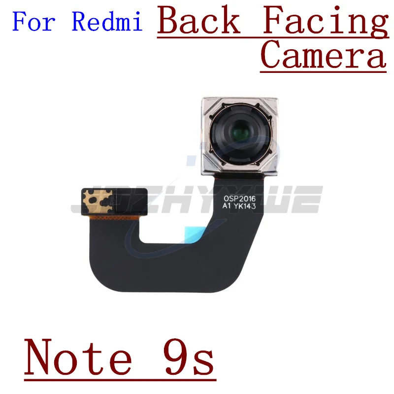 Back Main And Front Facing Camera Module Sensor Flex Cable For Xiaomi Redmi Note 9 9s 10 11 Pro 11E 11i 4G 5G Parts