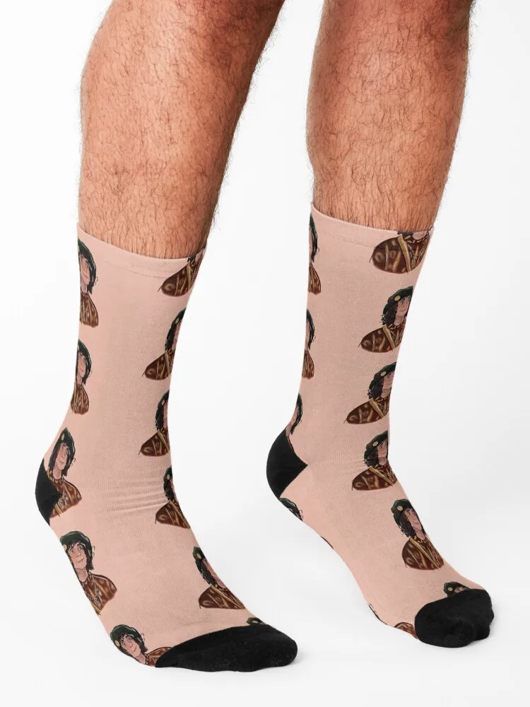 بيرنارد، سحق عيد الميلاد الأول، حبيبي... - جوارب سانتا كلوز المجنونة الرياضية أرضية الهيب هوب للرجال جوارب نسائية