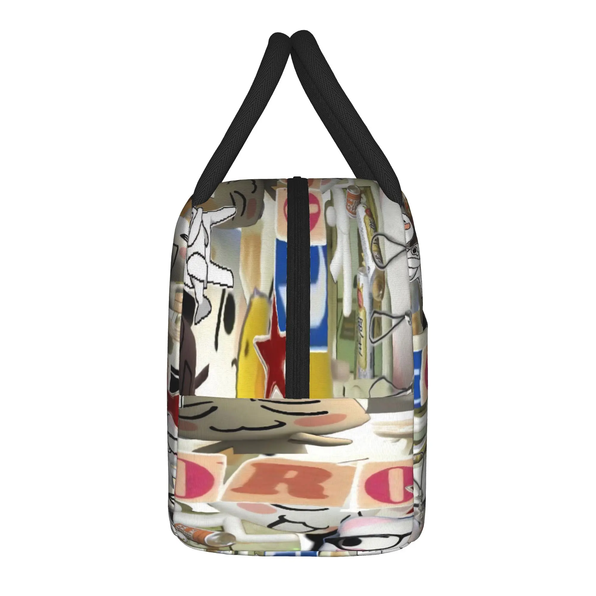 Inoue Toro Lunch Bag  Portable Lunch Box Men Travel Graphic Cooler Bag Aesthetic Waterproof Thermal Tote Handbags
