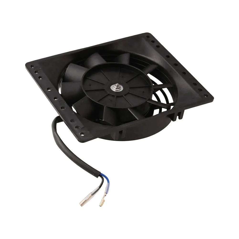 6 Inch 12V Radiator Cooling Fan Producing 650 CFM Airflow for Radiator Intercooler Transmission and Air Conditioning Systems