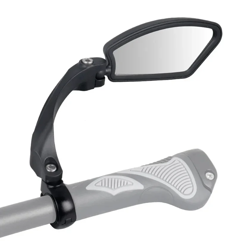 Bicycle Rearview Mirror Wide Range Adjustable Angle Reflector Scooter Bicycle Rearview Mirror Bicycle Handlebar Mirror