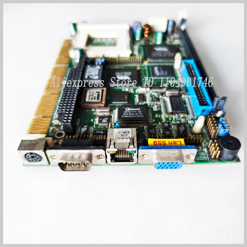 Cartão de meio comprimento de controle industrial embutido original JUKI-3711P-R2, placa-mãe de controle industrial de alta qualidade, trabalho de teste