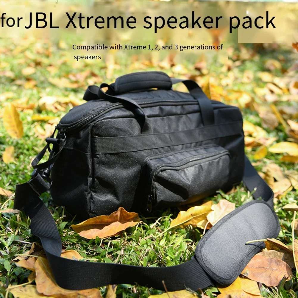 Nouveau étui de voyage sac de rangement pochette de protection boîte étui de transport pour JBL Xtreme 4 haut-parleur Portable conception à Double fermeture éclair réglable