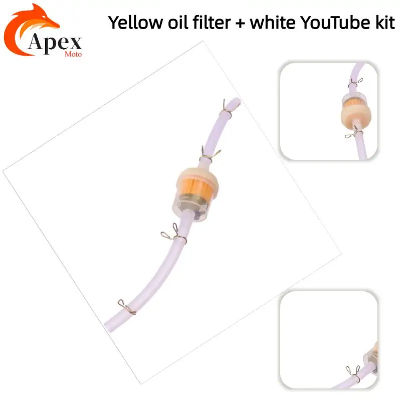 

Scooter Motorcycle Moped Scooter Dirt Bike Universal 6mm ATV Fuel Filter Motorcycle Gasoline Gas Fuel Gasoline Oil Filter