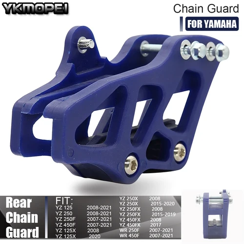 Protector de piñón guía de cadena trasera de motocicleta para Yamaha YZ YZF WRF YZFX YZX 125 250 450 YZ125 YZ250X 2007 2008 2020 2021
