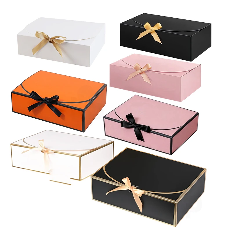 10pcs-flip-foldable-flat-favor-gift-boxes-with-satin-ribbon-bow-minimalist-packaging-for-wedding-birthday-diy-gift-packaging