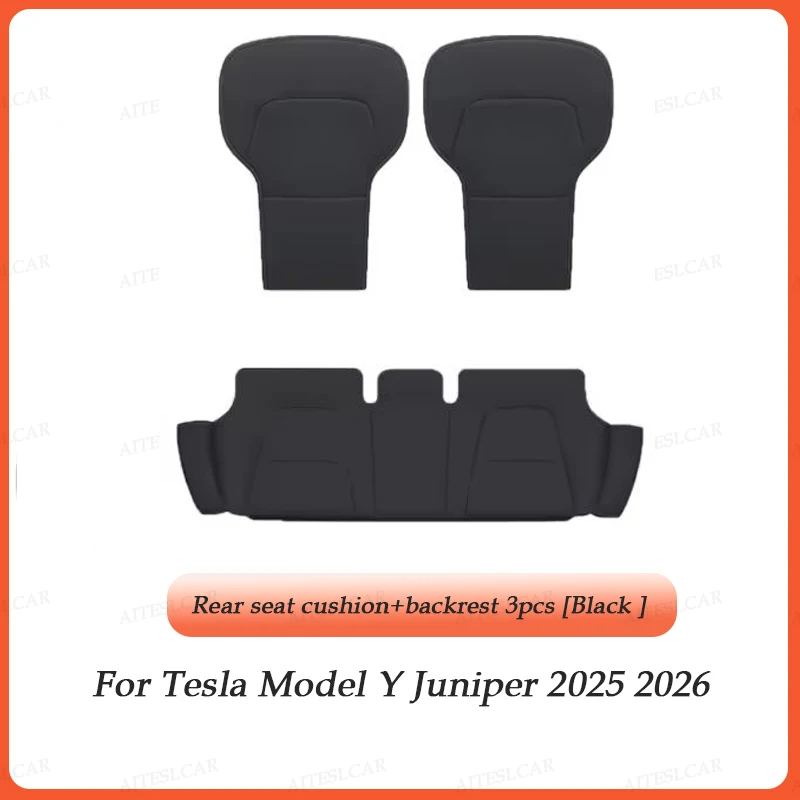 Rear Black 3pcs