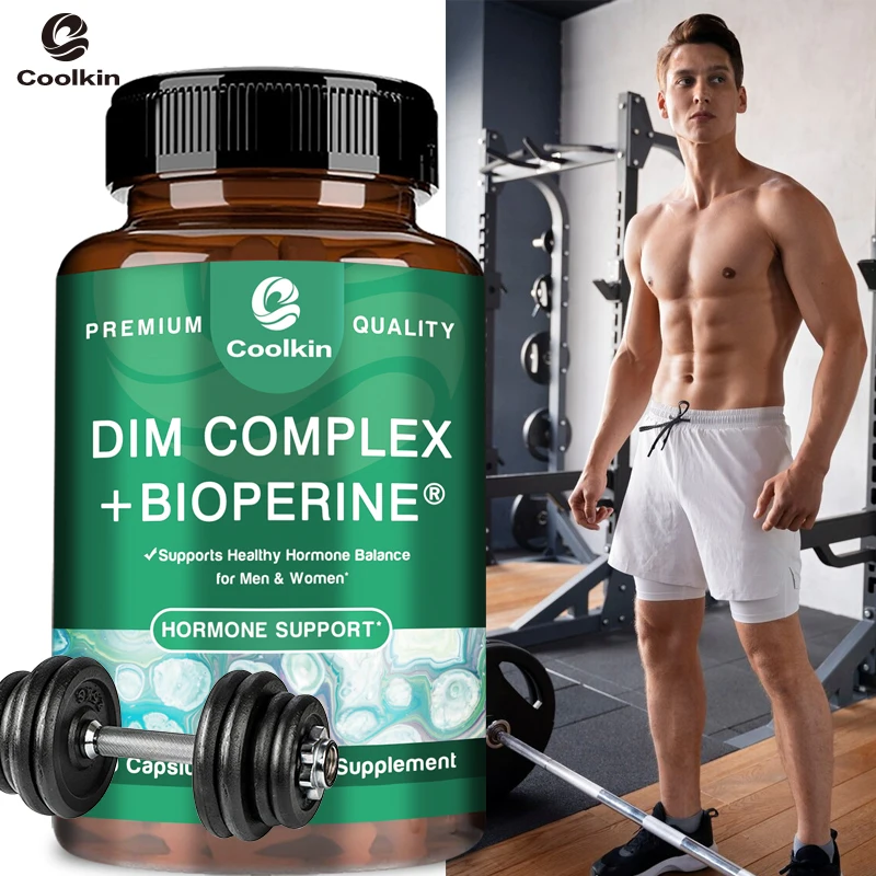 

DIM COMPLEX +BIOPERINE Supplement - with DIM SGS, Calcium D-gluconate and Black Pepper Extract