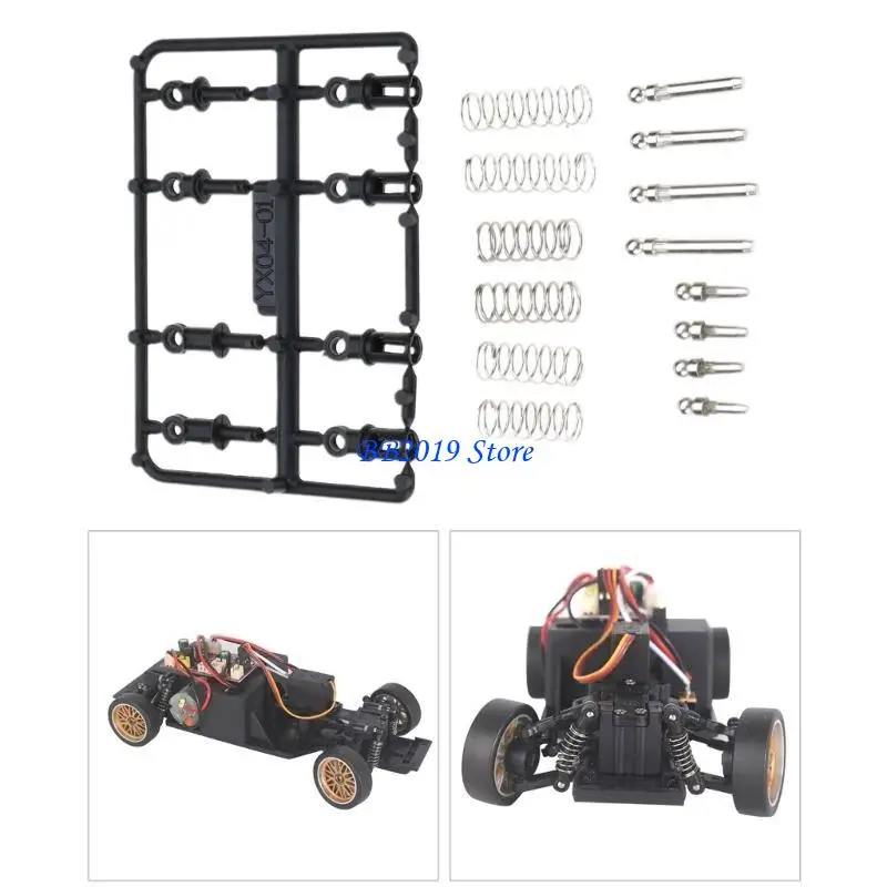 Q0KB LDRC A86 LD1801 LD1802 LD1803 LD1804 A01 A02 Kits amortecedores Amortecedores ajustáveis ​​para carro controle remoto