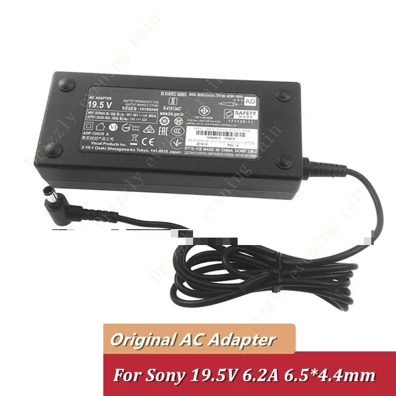 Genuine ACDP-120D01 19.5V 6.2A AC Adapter Charger For Sony Bravia KDL-50W706B KDL-50W755C LCD/LED TV Power Supply ACDP-120E03