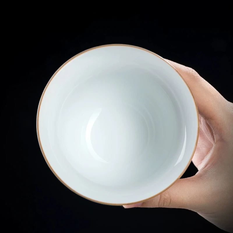 

Pure handmade intangible cultural heritage lacquer tea set household high-end ceramic lacquer gifts