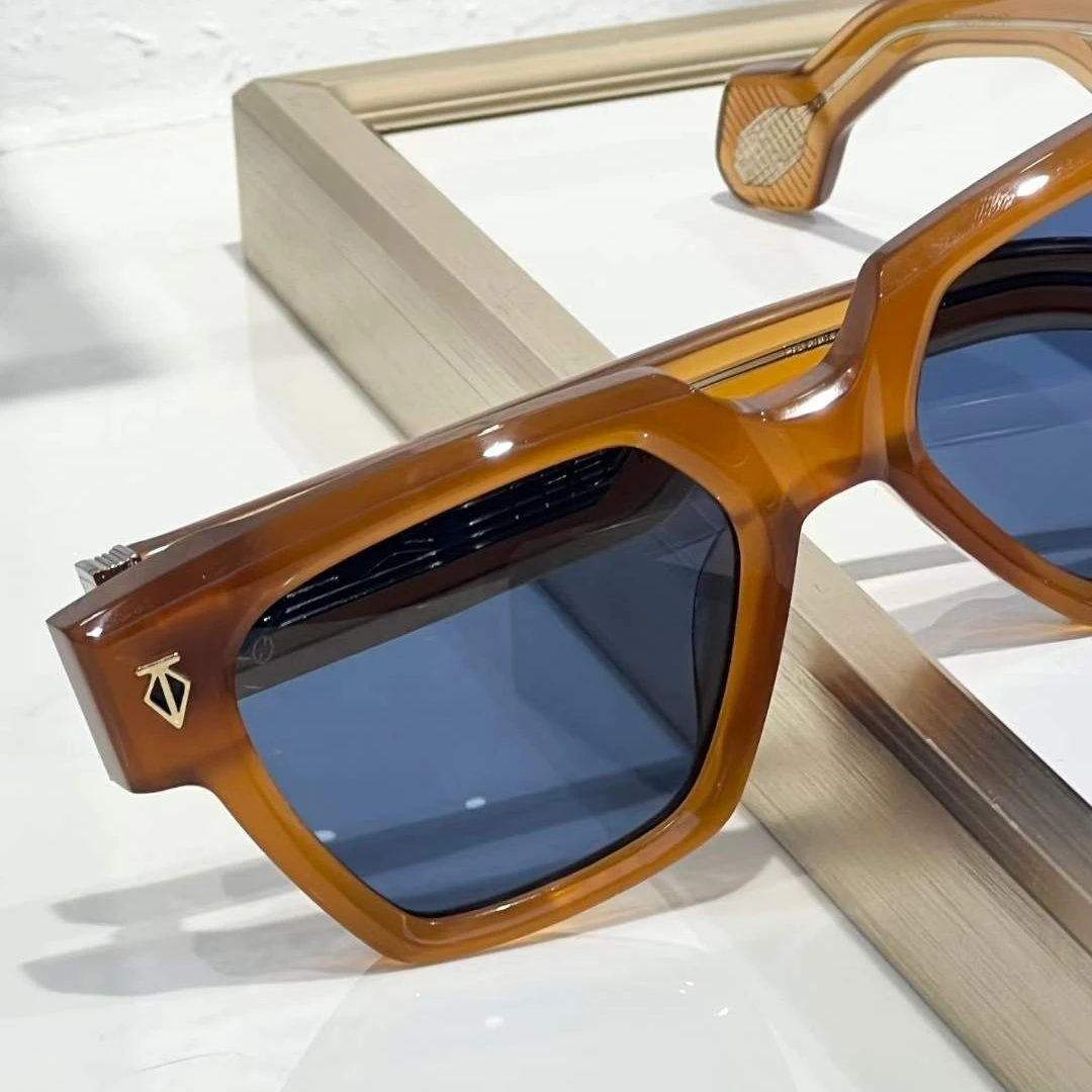 Tough Guy Henri Sunglasses UTOPIA Luxury Fashion Trend Vintage Solid Thick Acetate UV400 Retro Square Unisex 3A+ High Quality