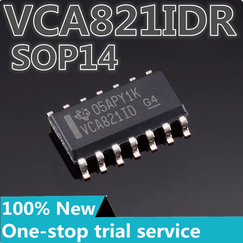 2-20PCS %New VCA810IDR VCA 810 SOP8 VCA821IDR VCA821ID SOP14 High gain adjustment range broadband voltage control amplifier