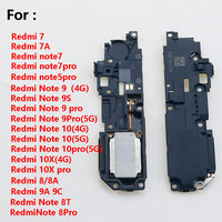 Loudspeaker For Xiaomi Redmi Note 10 10X/9/8/7 Pro 10 9A 9S 9C 8T 7 7A  Loud Speaker Buzzer Ringer Sound Module 4G/5G