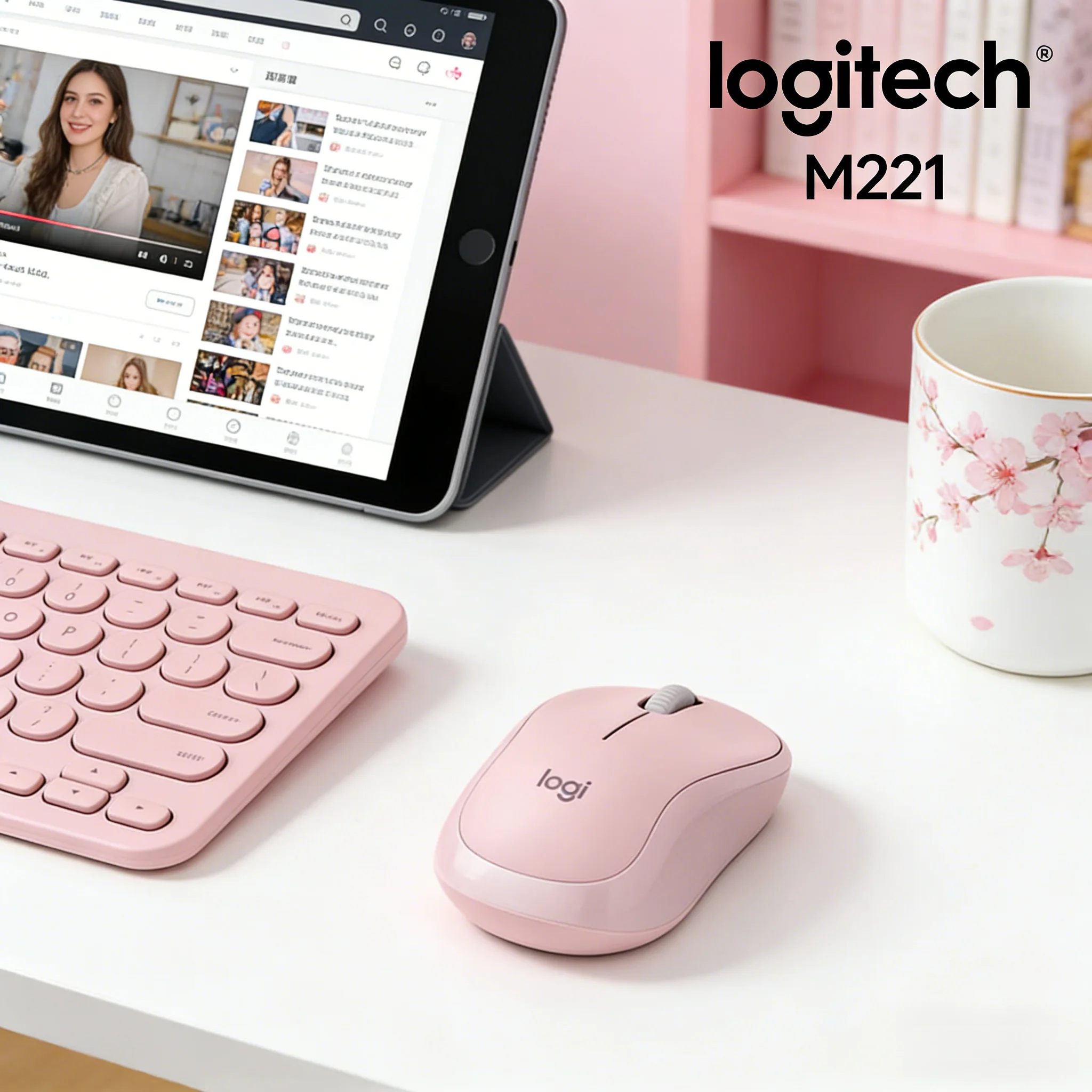 

Logitech M221: Беспроводная удобность для работы в пути