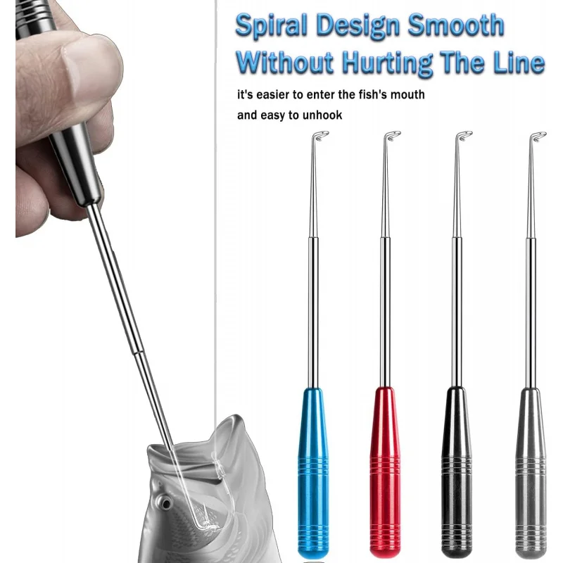 خطاف الصيد أداة إزالة الصيد هوك فصل سريع انخفاض حزام الجهاز 4 أنبوب تخزين معدات الصيد الكبار معدات الأمن